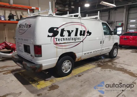 2010 Ford E-150 Commercial/Recreational из США, поврежденный, VIN 1FTNE1EW9ADA66535